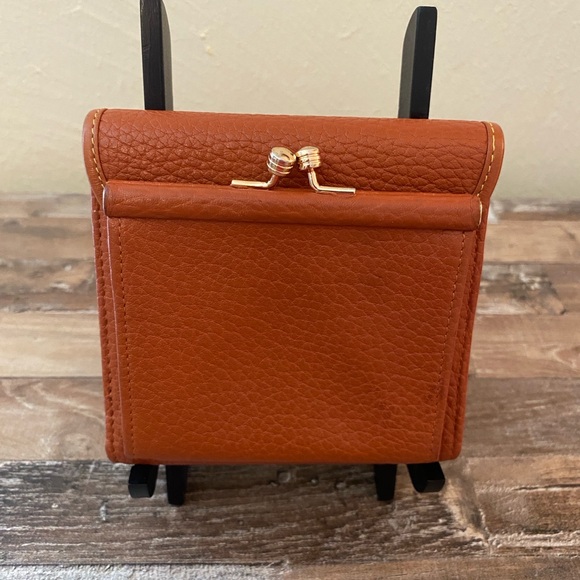 Vintage Dooney & Bourke Brown Leather Wallet - Picture 3 of 11